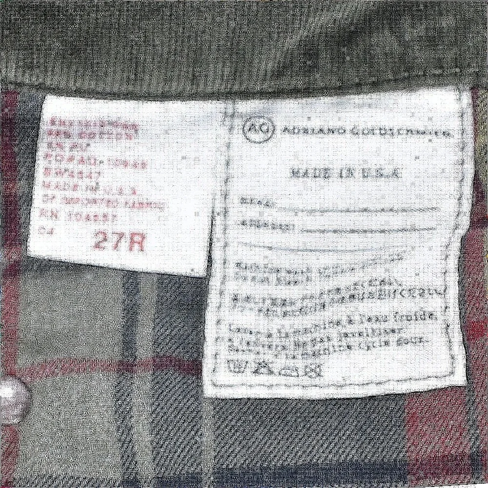 AG Adriano Goldschmied The Angel Bootcut Corduroy Pants Green 27R Made in USA